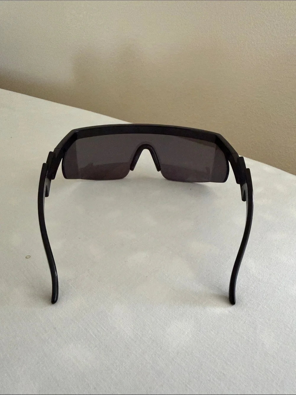 Riff Raff Raver Shield Visor Sunglasses - Black
